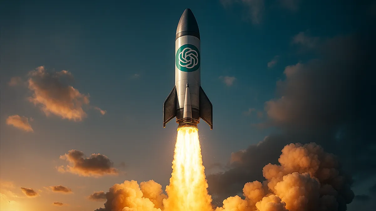 Eine OpenAI Rakete